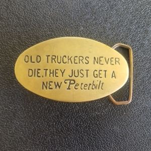 peterbilt belt buckle